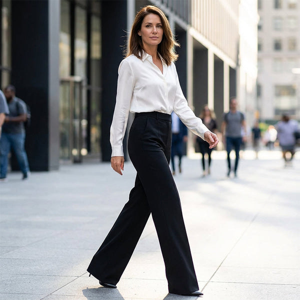 Maëlys™ | Pantalon Taille Haute Élancé (kopie)